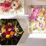 Large Floral Hexagon - blossomandrhyme
