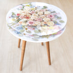 Large Floral Side Table (29% Sale Today Only Applied at Checkout) - blossomandrhyme