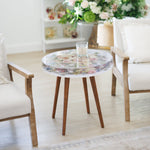 Large Floral Side Table (29% Sale Today Only Applied at Checkout) - blossomandrhyme
