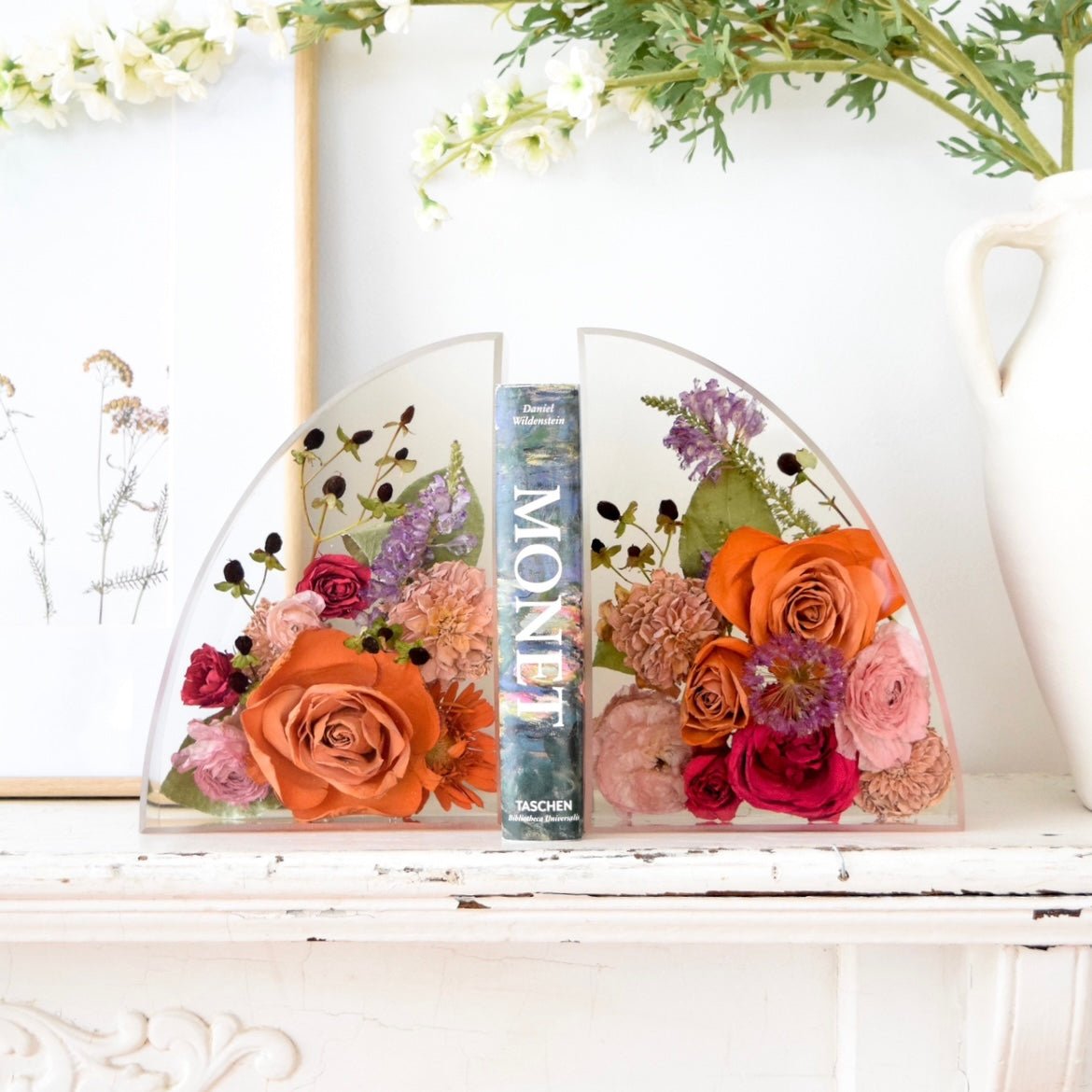 Large Resin Bookends - blossomandrhyme