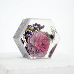 Mini Floral Hexagon - blossomandrhyme