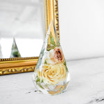 Purposeful Petals Collection featuring preserved wedding flower keepsakes handcrafted by Blossom & Rhyme