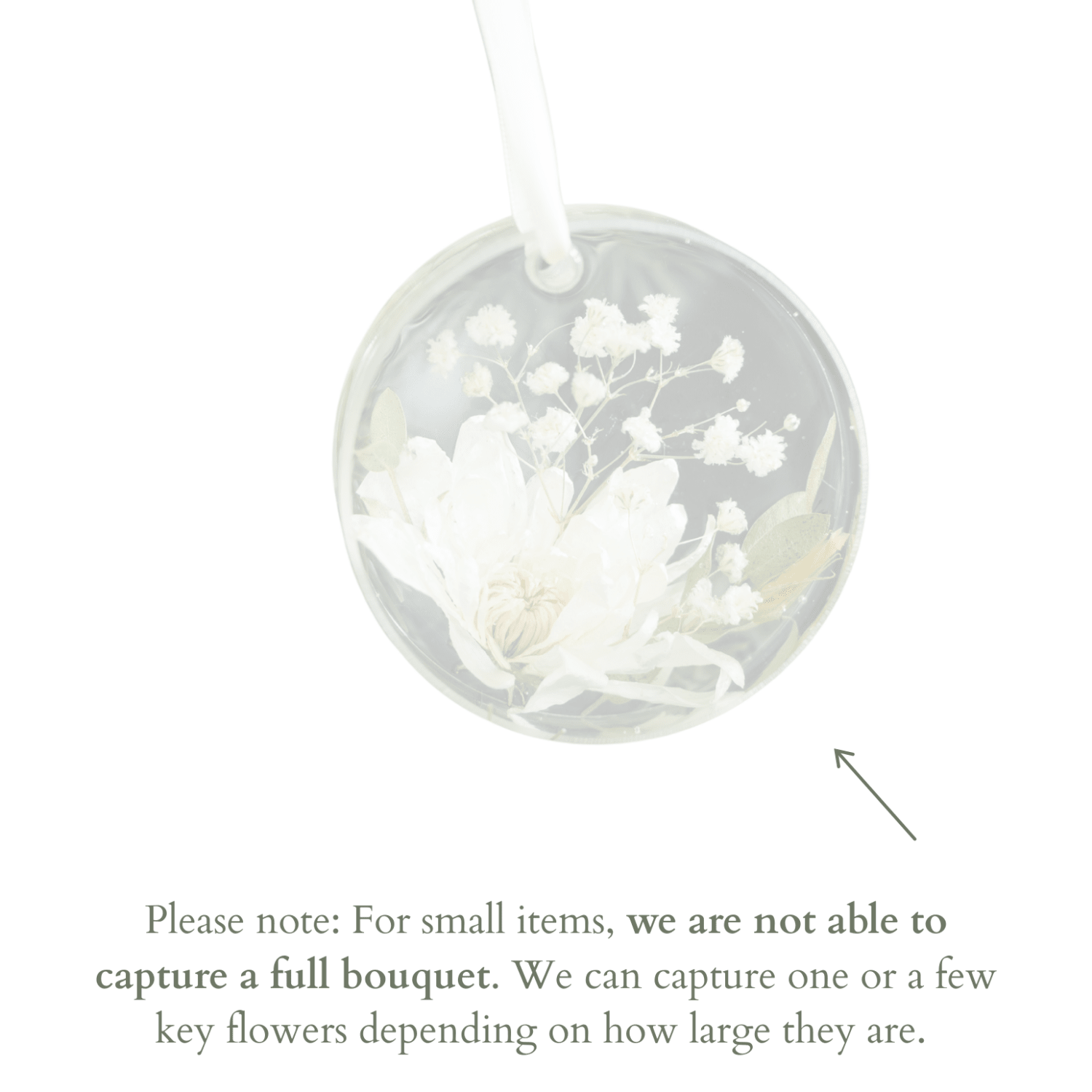 Resin Floral Ornament - blossomandrhyme