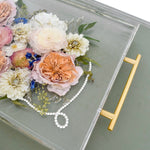 Resin Floral Tray - blossomandrhyme