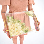 Resin Floral Tray - blossomandrhyme