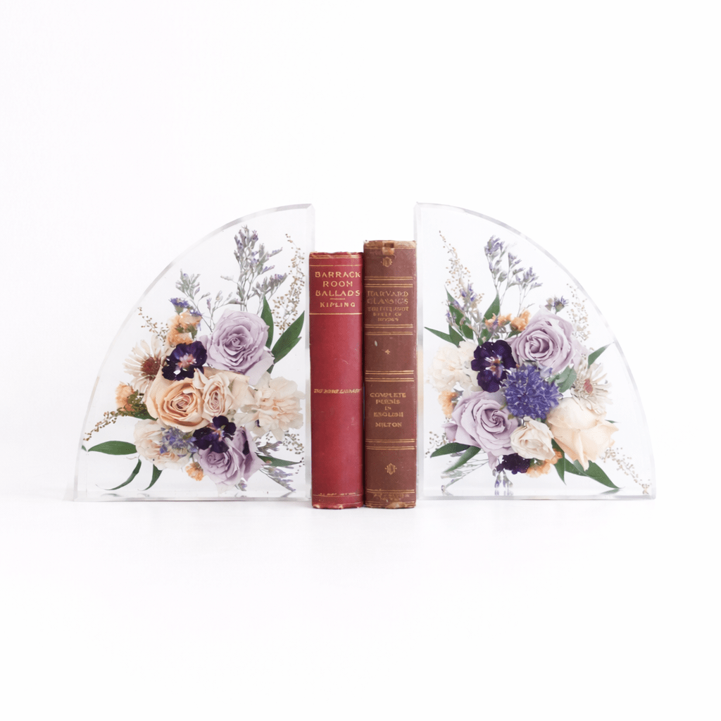 Small Resin Bookends - blossomandrhyme