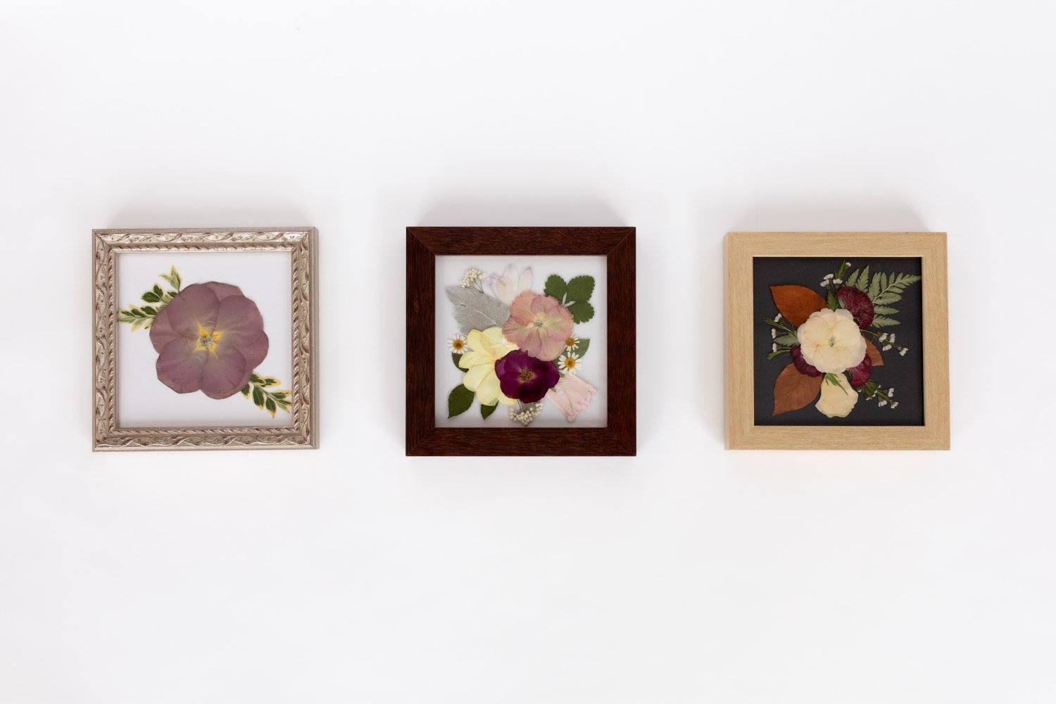 Trio Collage of Floral Frames - blossomandrhyme