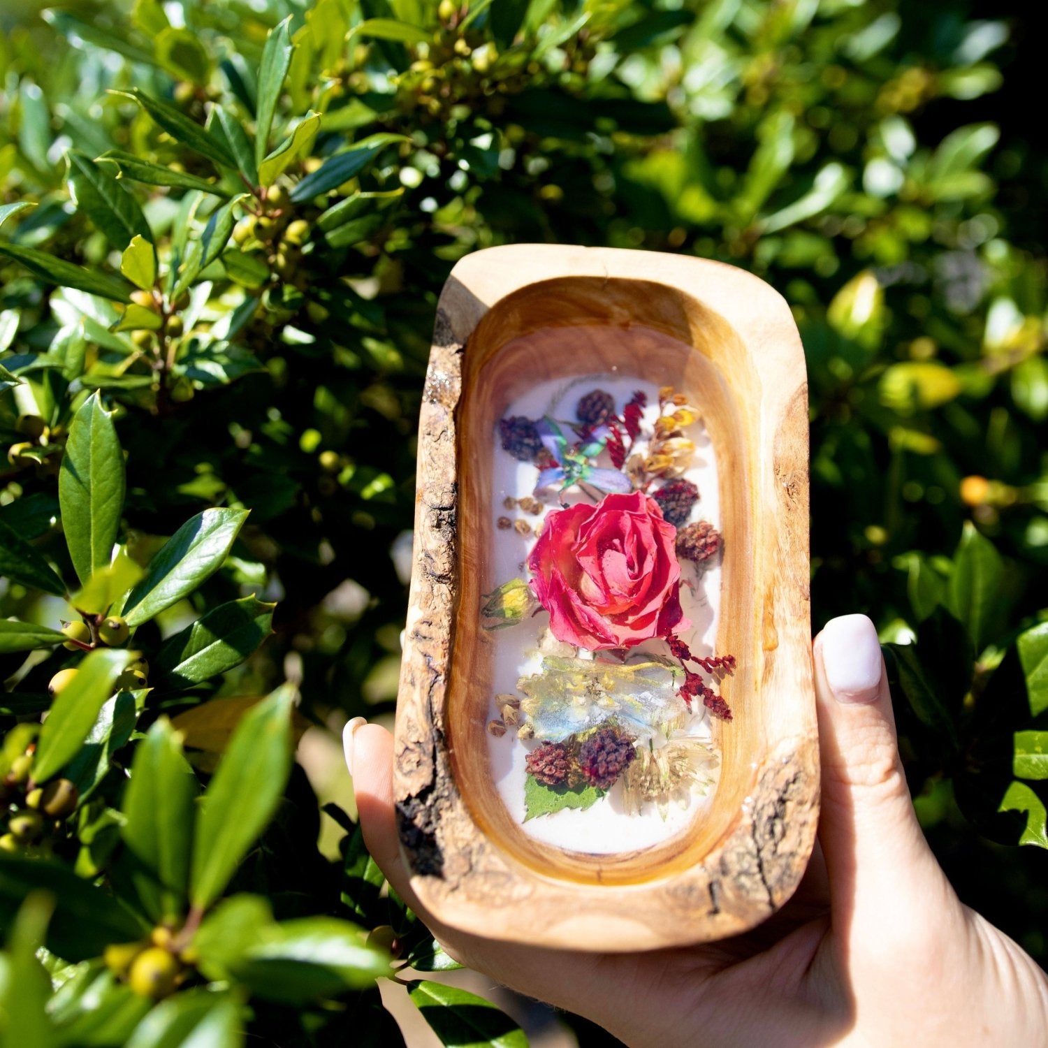 Wooden Ring Dish - blossomandrhyme